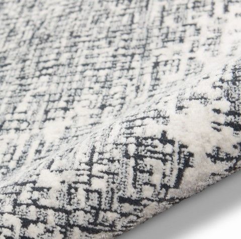 Nourison Home™ CK970 Vapor Ivory BlaCK 5'x7' Area Rug-3