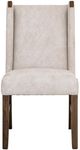 International Furniture Direct Silver Brown/Ivory Dining Side Chair-1