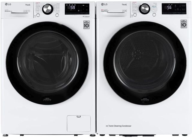 Sécheuse à thermopompe LG de 4.2 pi³ - Blanc-5