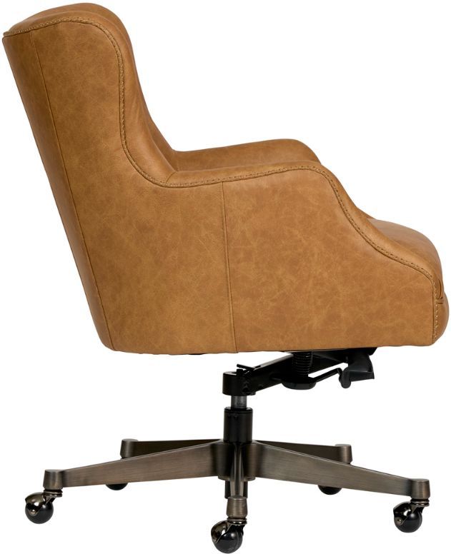 aspenhome® Blake Venetian Caramel Executive Chair-3