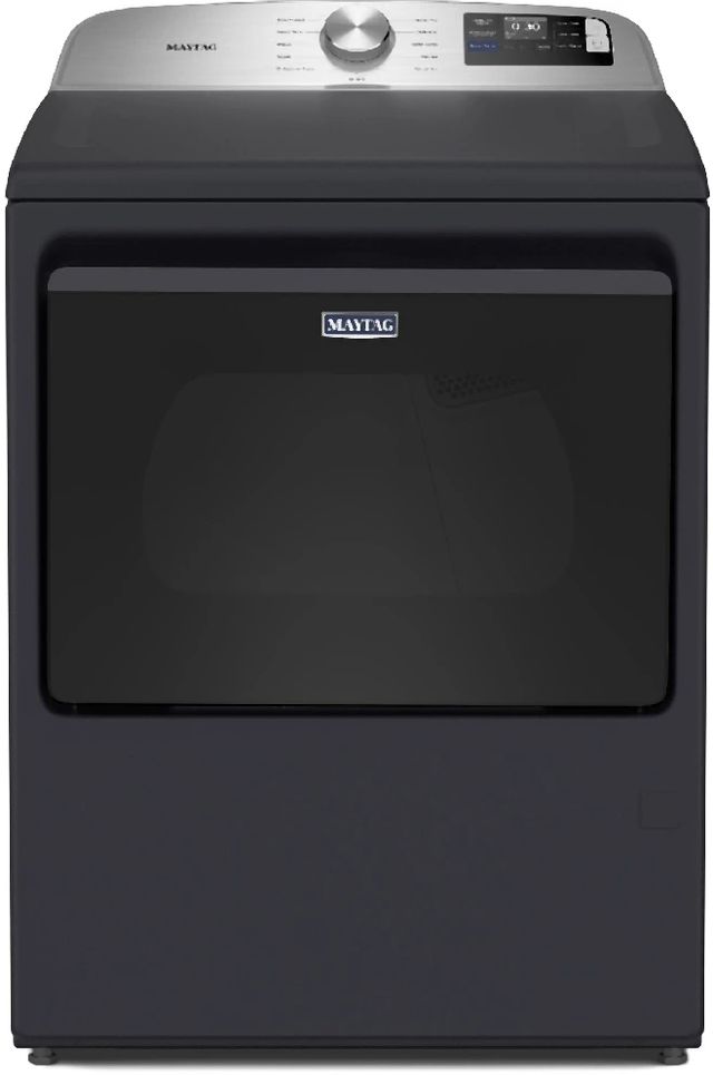 Maytag 7.4 Cu. Ft. Midnight Steel Electric Dryer with Advanced Moisture Sensing-0