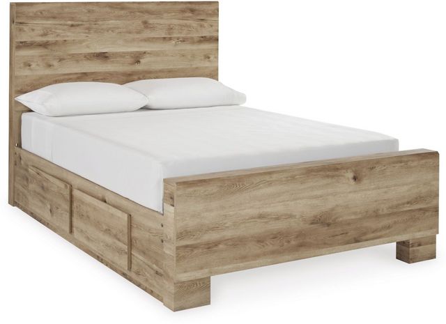 Signature Design by Ashley® Hyanna Tan Queen Storage Bed