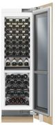Cellier en colonne de 24 po Fisher & Paykel® série 9 à double zone de 91 bouteilles - Cadre prêt pour le panneau-3