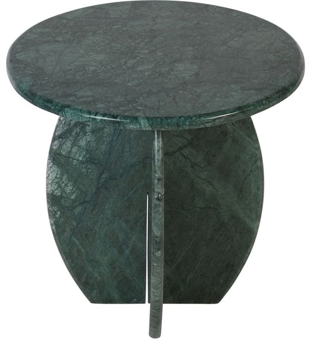 Meridian Furniture Formentera Green Marble End Table-1