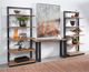 Coast2Coast Home™ Bozeman Brown Console Table with Black Base-5
