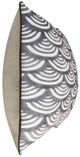 Stylecraft Norman Wyatt Home Black/White 24" Designer Pillow-3
