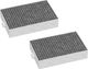 Miele Set of 2 Range Hood Active AirClean Charcoal Filters-0