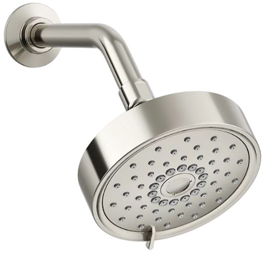 KOHLER® Purist® Vibrant Polished Nickel 2.5 GPM 3-Function Showerhead-0