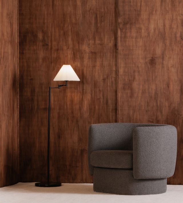 Moe's Home Collection Fora Black Floor Lamp-4