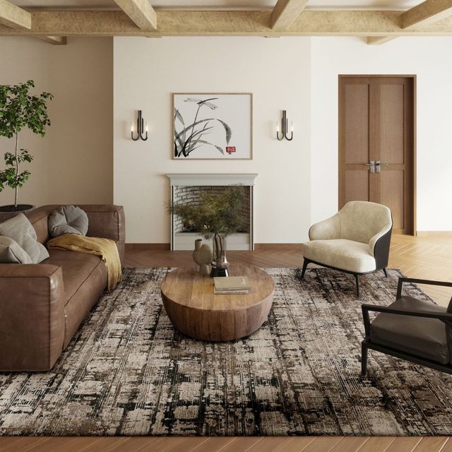 Dalyn™ Rug Company Denizi Putty 5'x8' Style 1 Area Rug-4