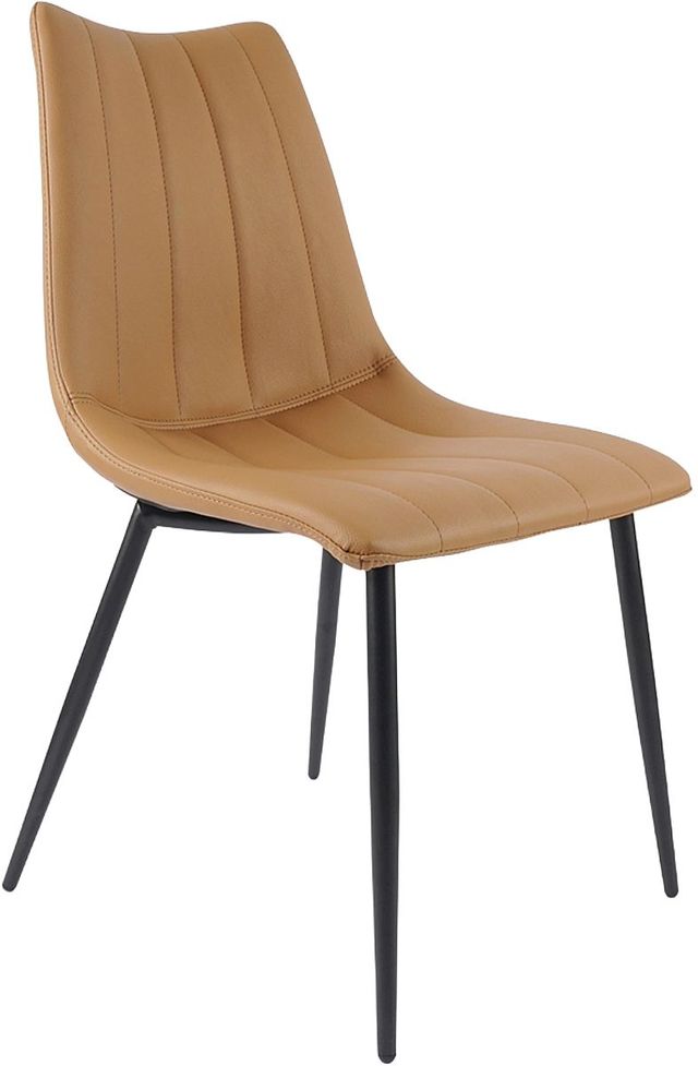 Moe's Home Collection Alibi 2-Piece Tan Dining Chair Set-0