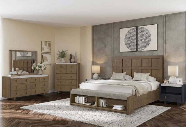 Bernards Moden Tea Queen Panel Storage Bed-1