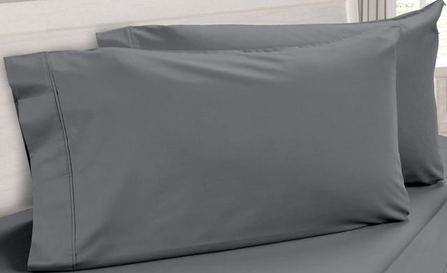 DreamFit® DreamCool™ Egyptian Cotton Gray King Extra Pillow Case-1