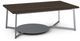Amisco Customizable Malloy Birch Veneer Coffee Table with Metal Frame-0