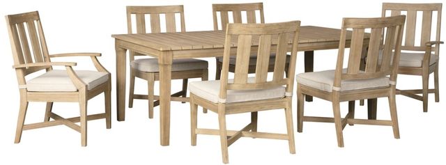 Signature Design by Ashley® Clare View 7-Piece Outdoor Dining Table Set-0