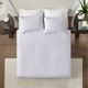 Olliix by Madison Park White Twin/Twin XL Quebec Reversible Coverlet Set-3