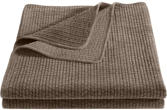 HiEnd Accents Stonewashed 3-Piece Cocoa King Bedding Bundle-2