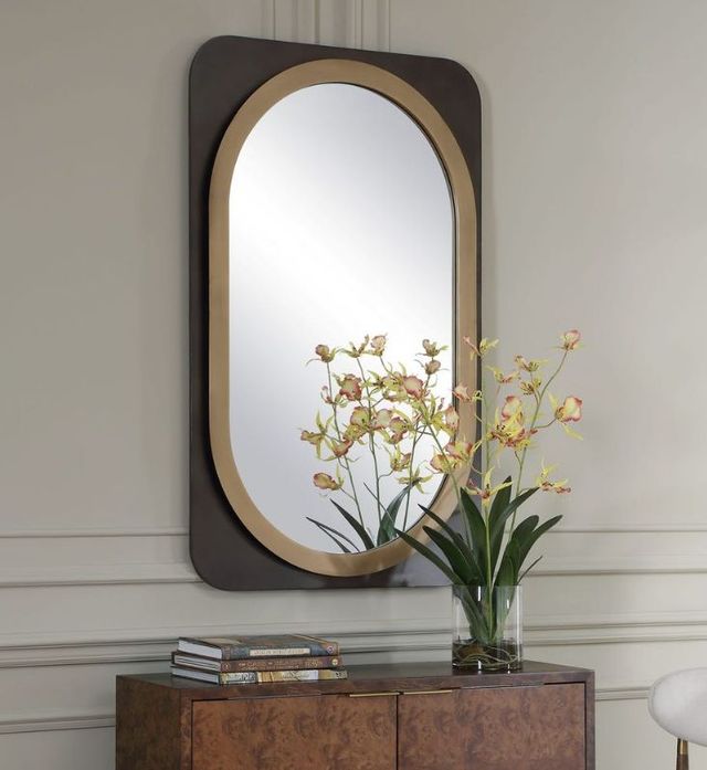 Uttermost® Condesa Bronze/Gold Mirror-2