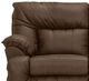 Franklin™ Henson Commodore Cocoa Manual Reclining Sofa with Drop Down Table-2