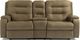 Flexsteel® Arlo Fossil Power Reclining Loveseat with Console-1