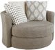 Albany Industries Haven Cocoa Swivel Chair-0