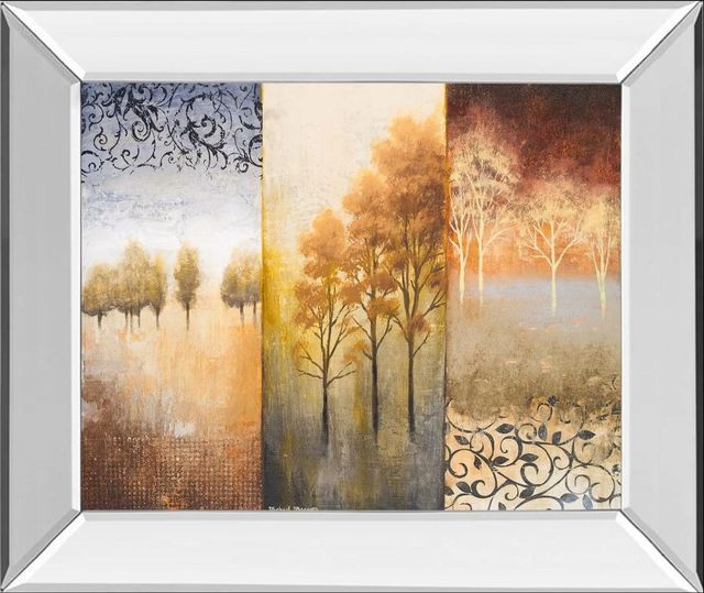 Classy Art Lost In Trees Il by Michael Marcon Mirror Framed Wall Art-0