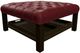 Craftmaster® Customizable CM Leather Tufted Cocktail Ottoman-3