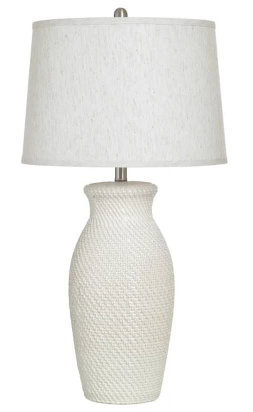 StyleCraft Novac Cream Table Lamp -0