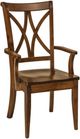 Urban Collections by Yutzy Woodworking Callahan Brown Dining Arm Chair-0