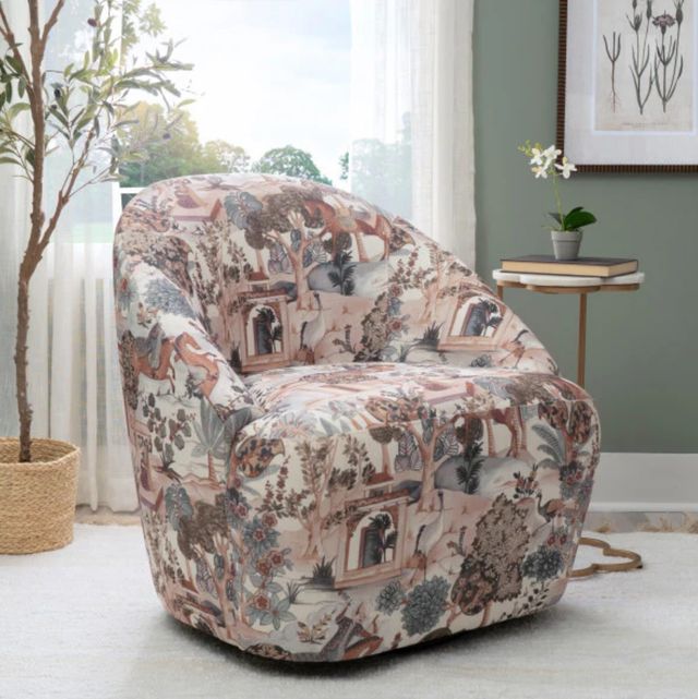 Linon Cammie Swivel Chair-1