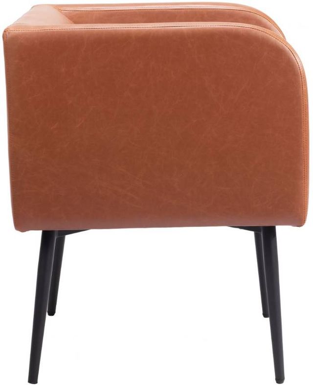 Zuo® Modern Horbat Brown Dining Arm Chair-1