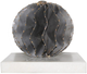 Moe's Home Collection Grey Iron Orb with White Marble-0