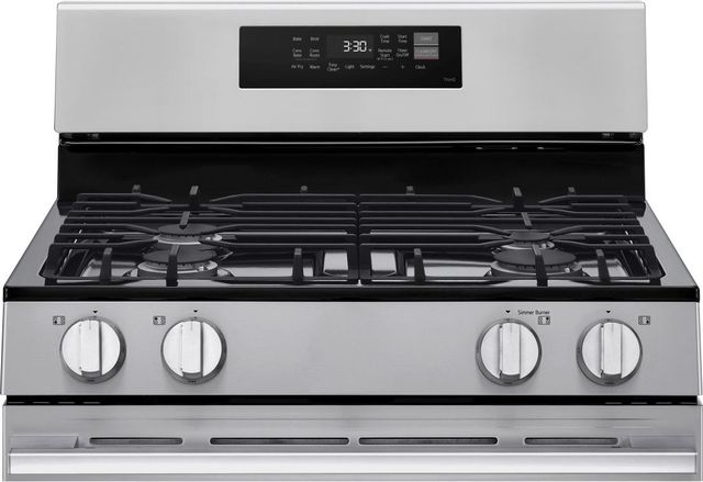 LG 30" Stainless Steel Smart Freestanding Gas Range with Probake Convection® and Air Fry-3