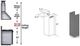 ZLINE 61" Gray Wall Hood Extension-1