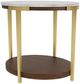 Riverside Furniture Emery Smoked Cherry/White End Table-4