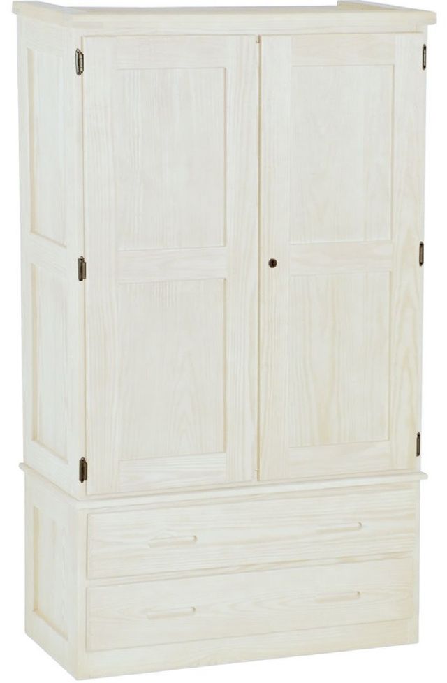 Crate Designs™ Furniture Cloud Shelf And Hanging Rod Armoire-0