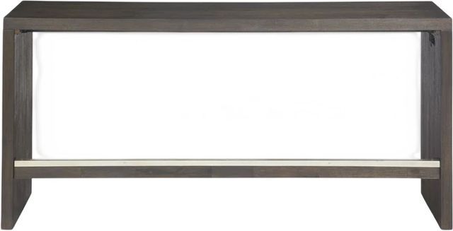 Modus Furniture Oxford Basalt Gray Gathering Table with USB Power-2