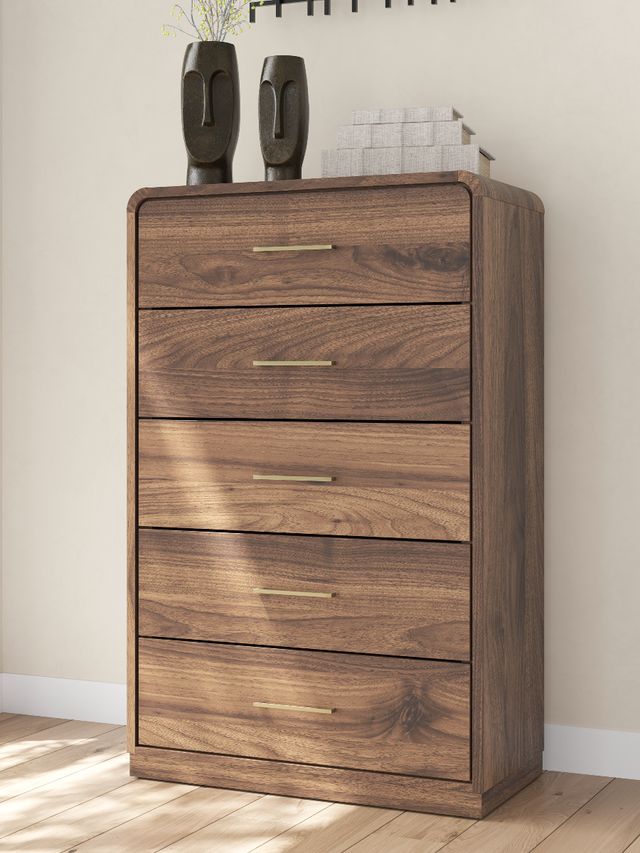 Signature Design by Ashley® Fortlorn Walnut Brown Chest-4