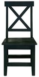 Elements International Britton Gray Wooden Side Chair-1