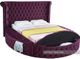 Meridian Furniture Luxus Purple King Bed-2
