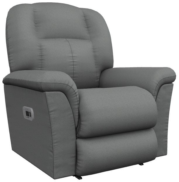 La-Z-Boy® Jasper Ice Power Wall Recliner with Headrest and Lumbar-0