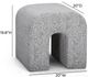 TOV Furniture Desi Black/White Ottoman-2