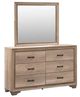 Liberty Furniture Sun Valley Sandstone Dresser and Mirror-0