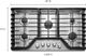 KitchenAid® 36'' Stainless Steel Gas Cooktop-1