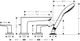 Hansgrohe Talis E Chrome 4-Hole Roman Tub Set Trim with Handshower-1