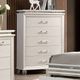 Furniture of America® Maddie Pearl White Chest-0