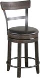Sunny Designs™ Homestead Tobacco Leaf 30" Swivel Barstool-0