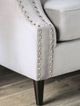 Furniture of America® Tegan Gray Loveseat-2