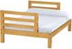 Crate Designs™ Furniture Classic Full Ladder End Lower Cutaway Youth Bunk Bed-0