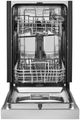 Whirlpool® 18" Monochromatic Stainless Steel Front Control Built In Dishwasher-2
